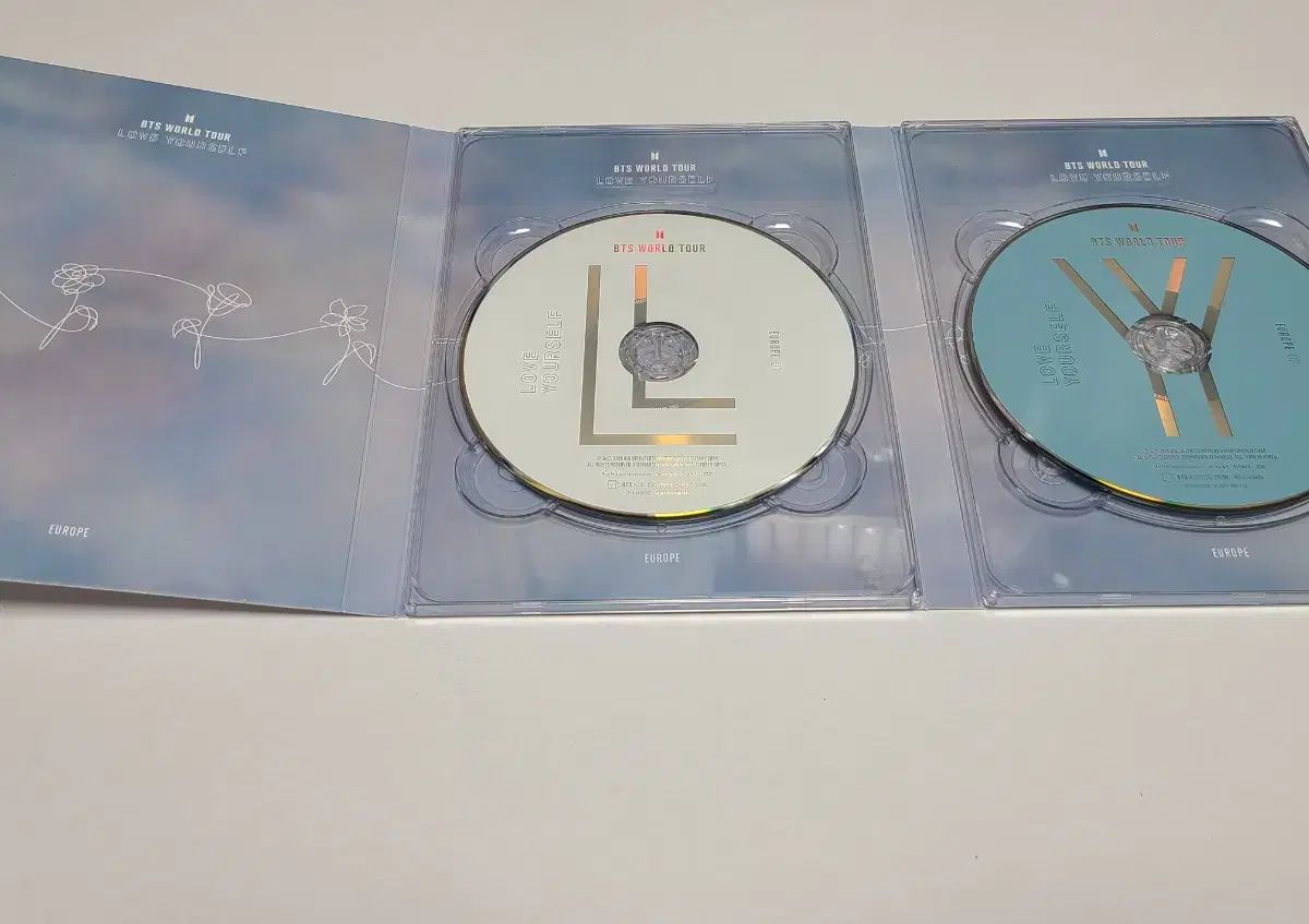 BTS LOVE YOURSELF 注文 WORLD TOUR EUROPE DVD (トレカ ジン) BTS