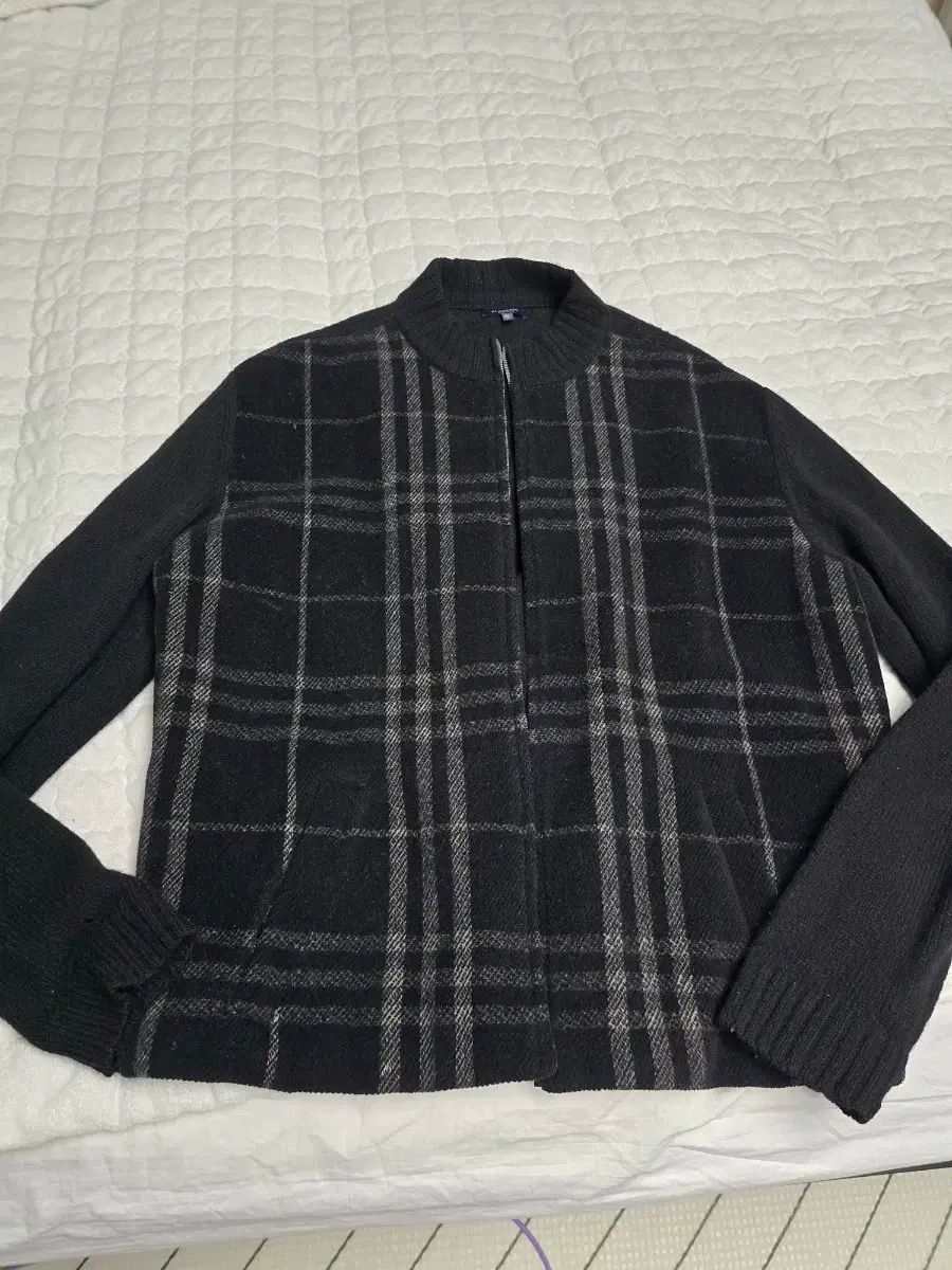 バーバリー チェック パータン ニット ジャケット