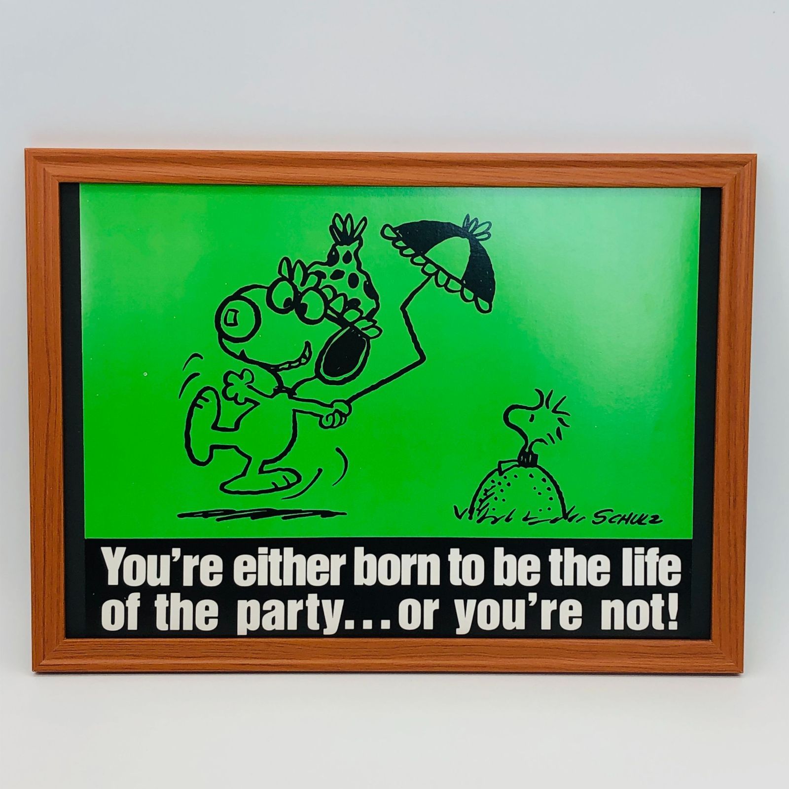 ビンテージ カレンダー ポスター ピーナッツ スヌーピー（Snoopy