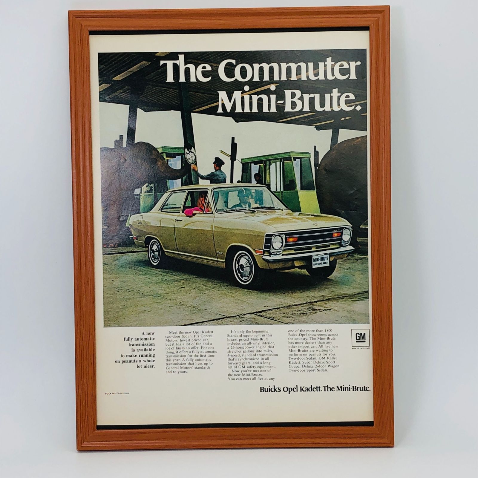 ビンテージ 広告 ポスター 『 ゼネラルモータース レトロ 昭和 (GM