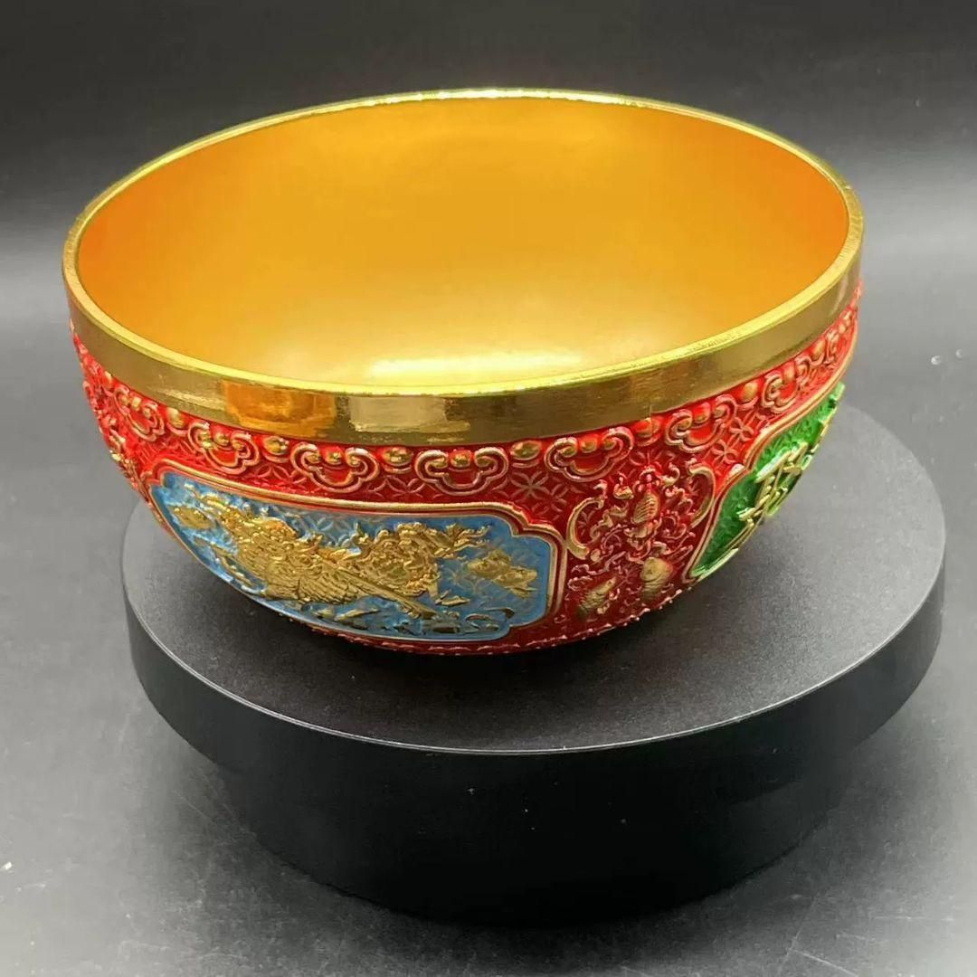 八宝 銅器 吉祥聚宝盆 書道具 文房具 装飾品 工芸品 美術品 置物 八宝 銅器 吉祥聚宝盆 書道具 文房具 装飾品 工芸品 美術品 置物 八宝