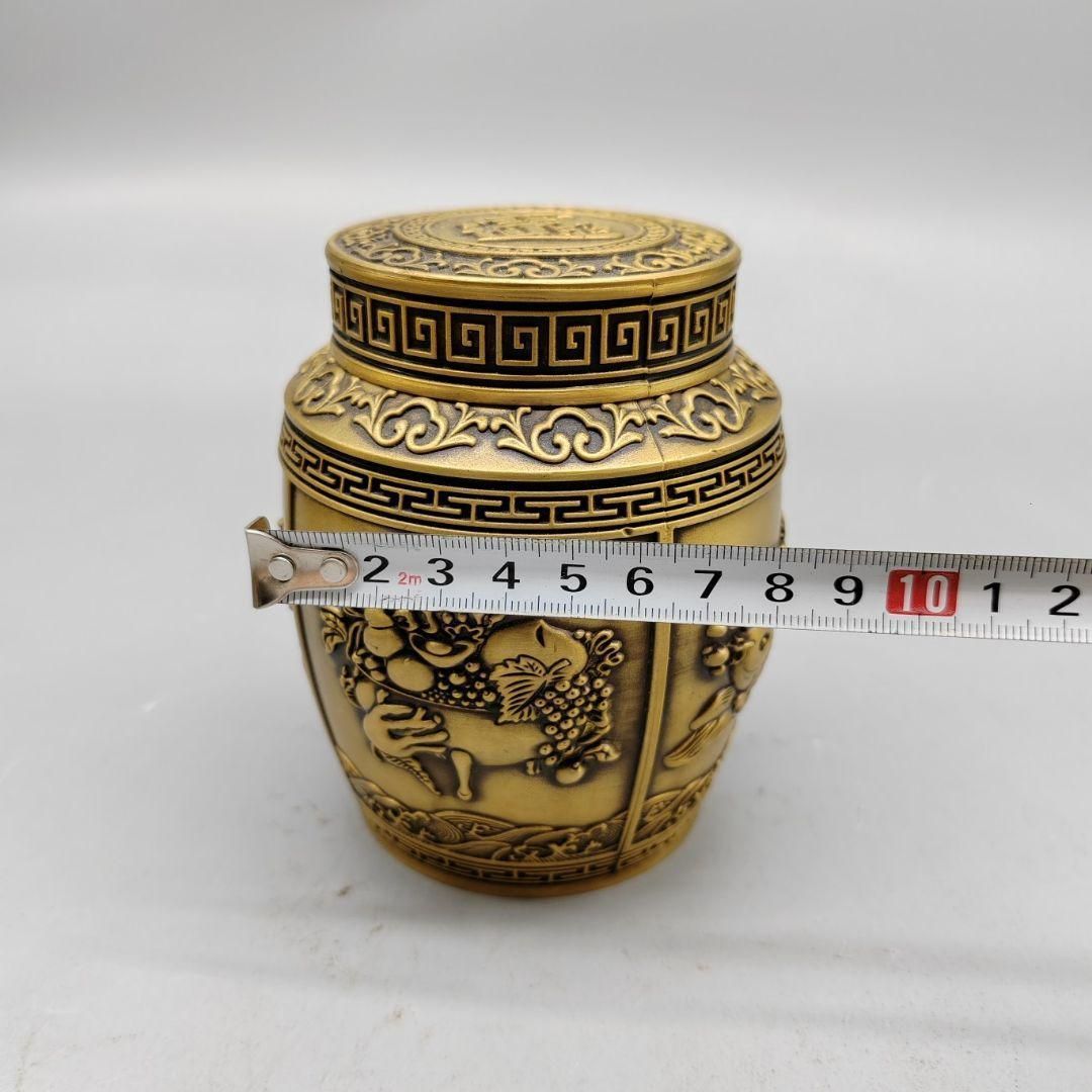 銅器 茶道具 茶壷 香道具 リビングオフィス 装飾品 工芸品 置物 - メルカリ