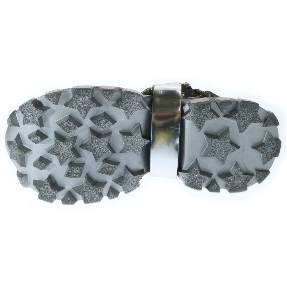 miumiu (ミュウミュウ) ラメグリッター ビジュー装飾 ハーネス レザー