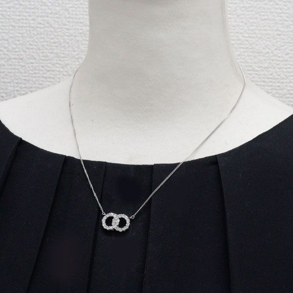 セイコー Pt900/Pt850 ダイヤモンド ペンダントネックレス 1.00ct  