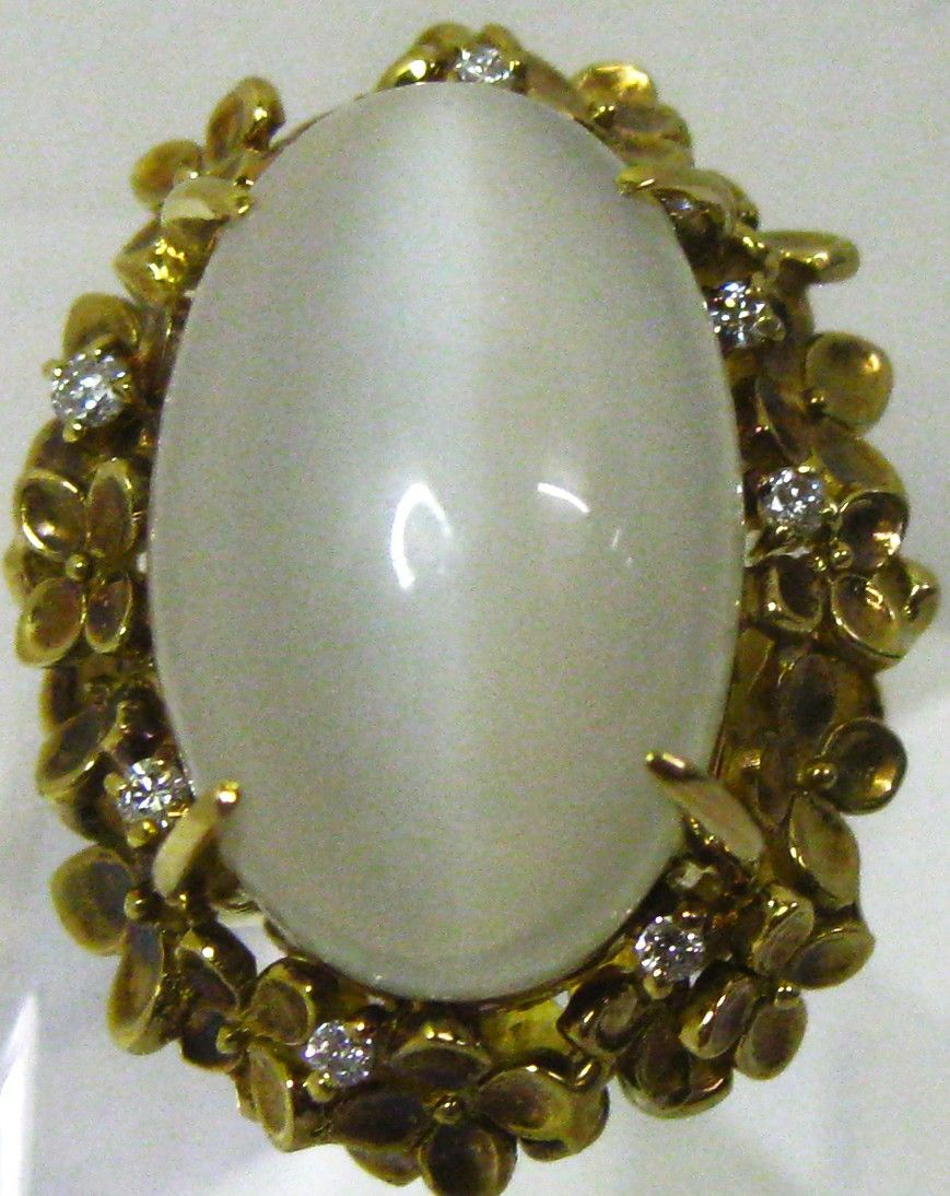 K 18 18金リング指輪 ムンストーン19 32 ctダイヤ7ヶ0 12 ct