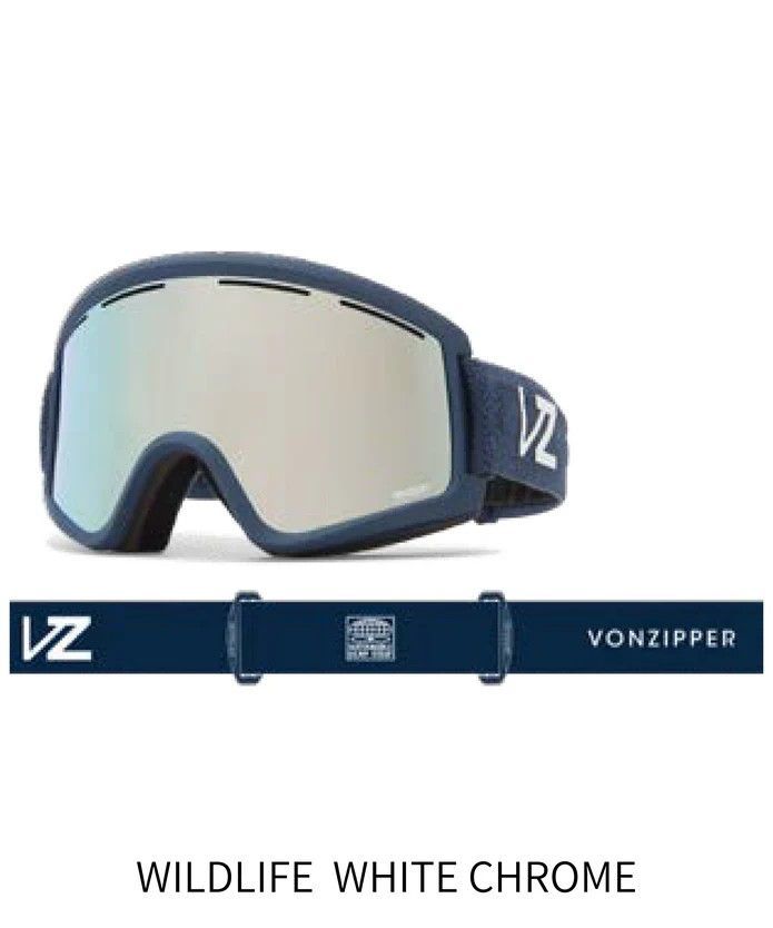 2025 2026 VONZIPPER ボンジッパー JAPAN FIT CLEAVER スノーゴーグル NVY BF21M704