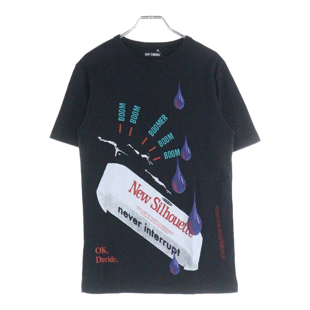 RAF SIMONS (ラフシモンズ) 14SS プリント半袖クルーネックTシャツ 