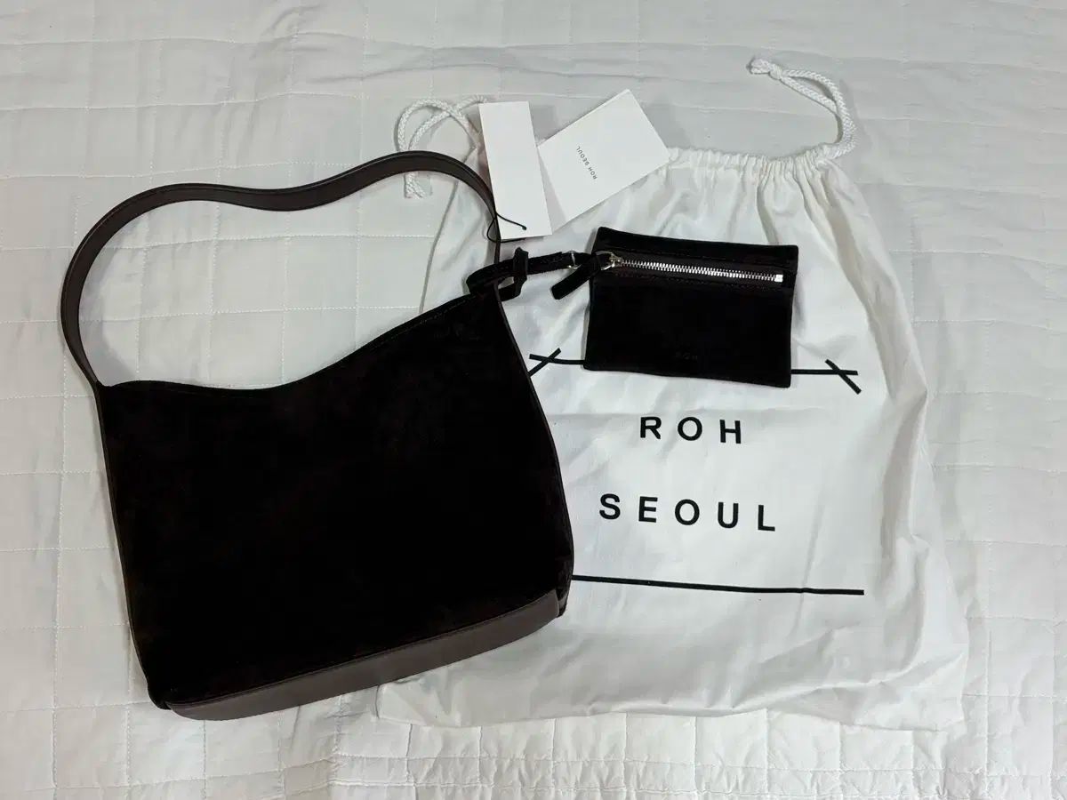 ローソウル ミニ パール HOBO BAG スウェード アンバー