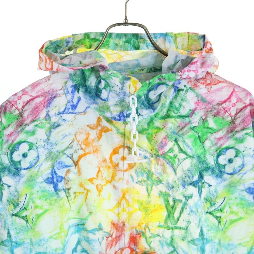 新品　LOUIS VUITTON パステルモノグラムウインドブレーカー LOUIS VUITTON (ルイヴィトン) ヴァージルアブロー パステルモノグラム