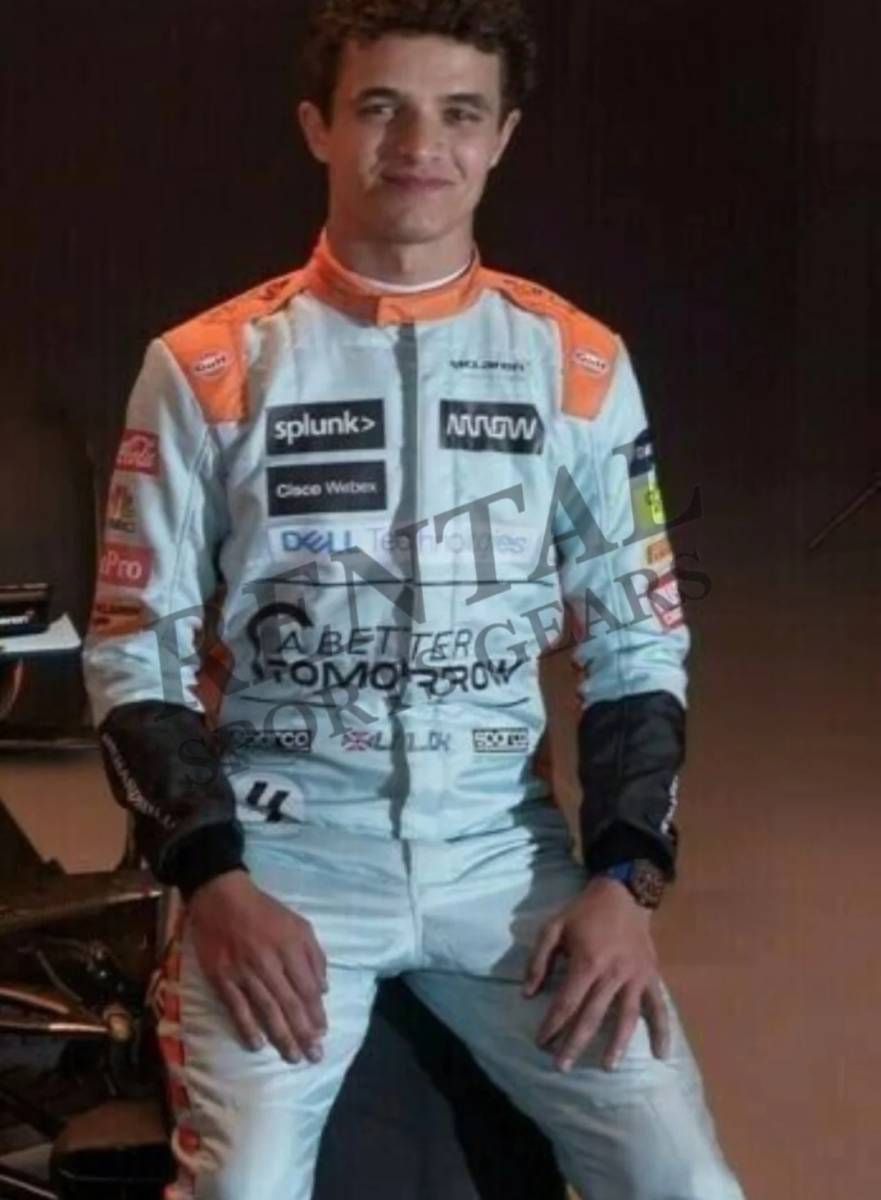 高品質 ランド ノリス F 1 レーシングカート レーシングスーツ サイズ各種 オーダーメイド 発送予定日 17日