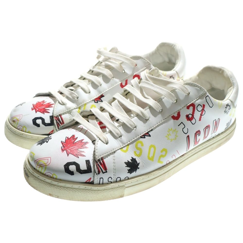 DSQUARED2 (ディースクエアード) LHP グラフィックプリント ローカット