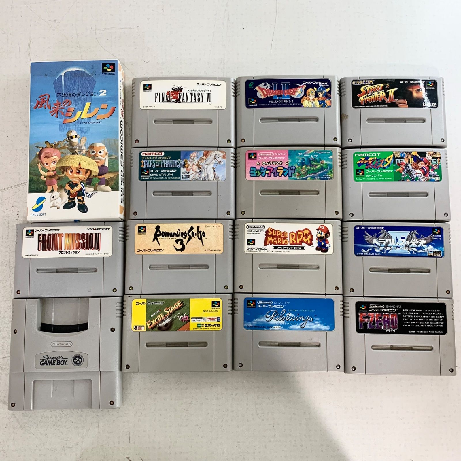 スーパーファミコンソフトまとめ売り 15個 2025年最新】Yahoo