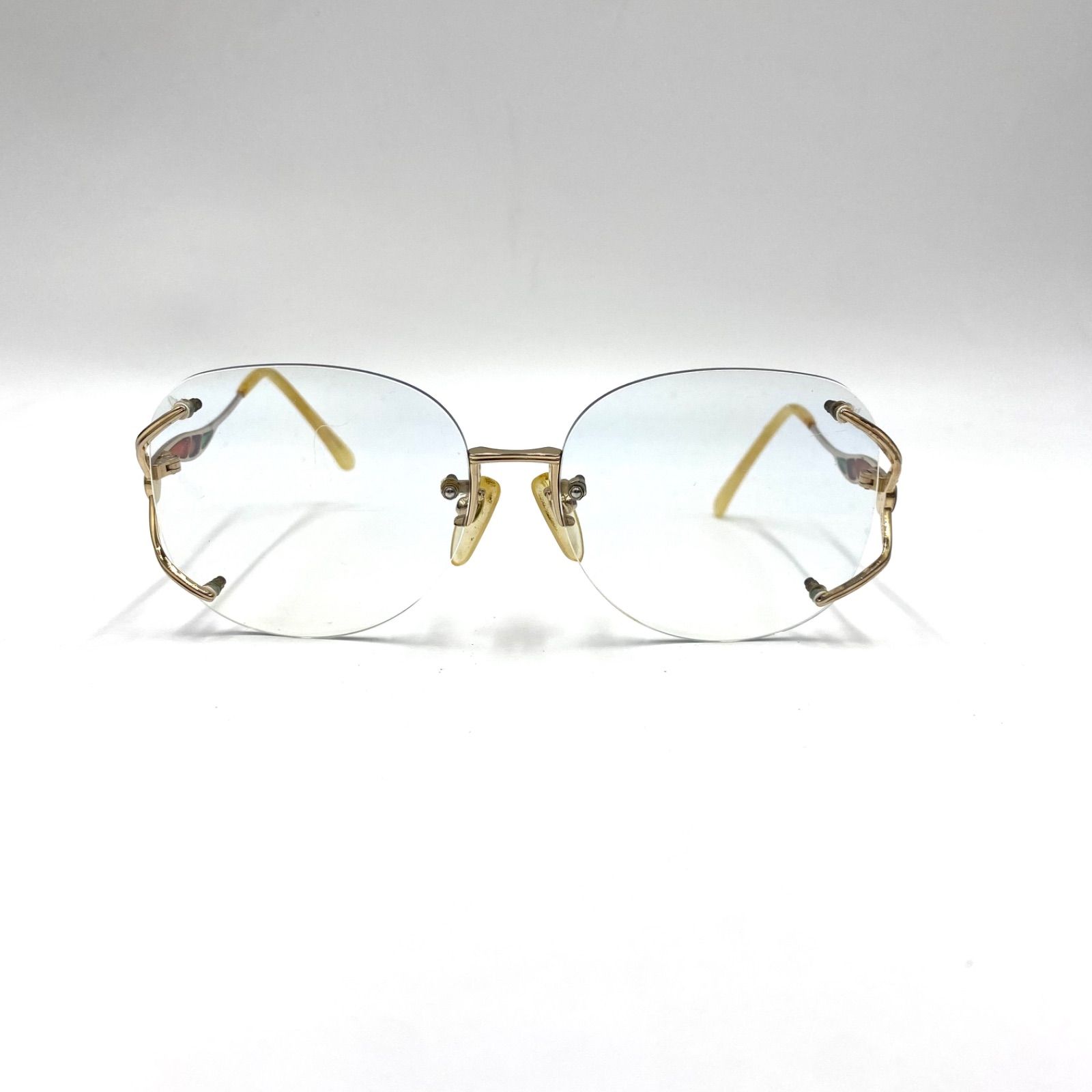 YSL Yves Saint Laurent イヴ サンローラン めがね メガネ 眼鏡 メガネフレーム サングラス アイウェア 度あり 12 kgf 12金メッキ