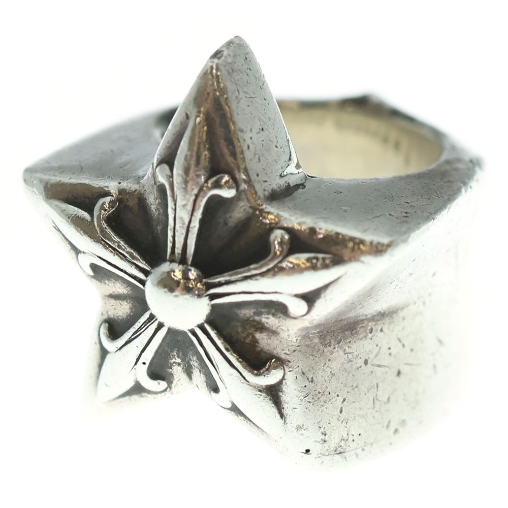 CHROME HEARTS (クロムハーツ) STR LRG ラージスター リング シルバー