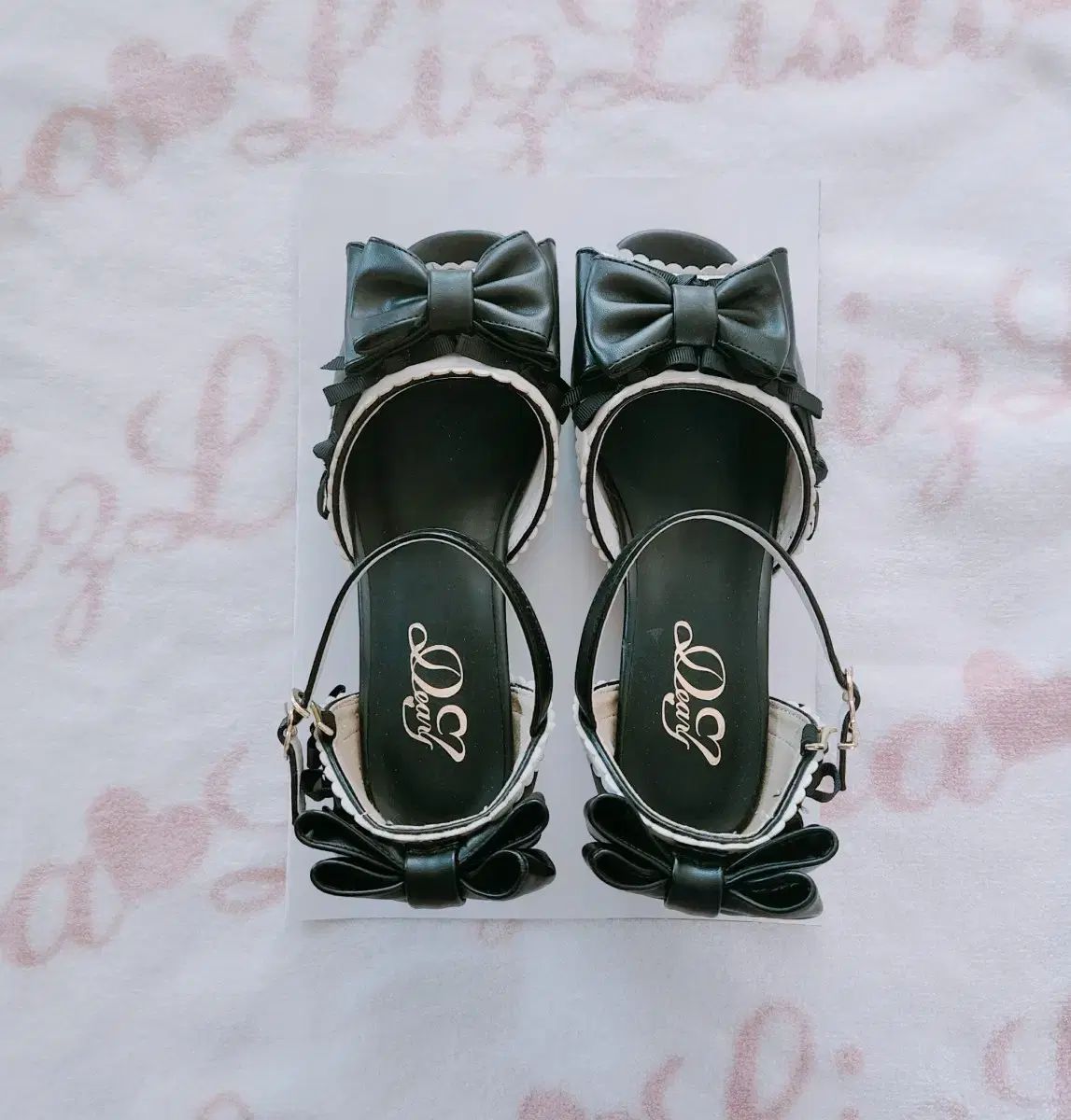 ディアリー ディアマイラブ サンダル ローファー 量産型 地雷系 ギャル リズリサ バブルス ボディライン