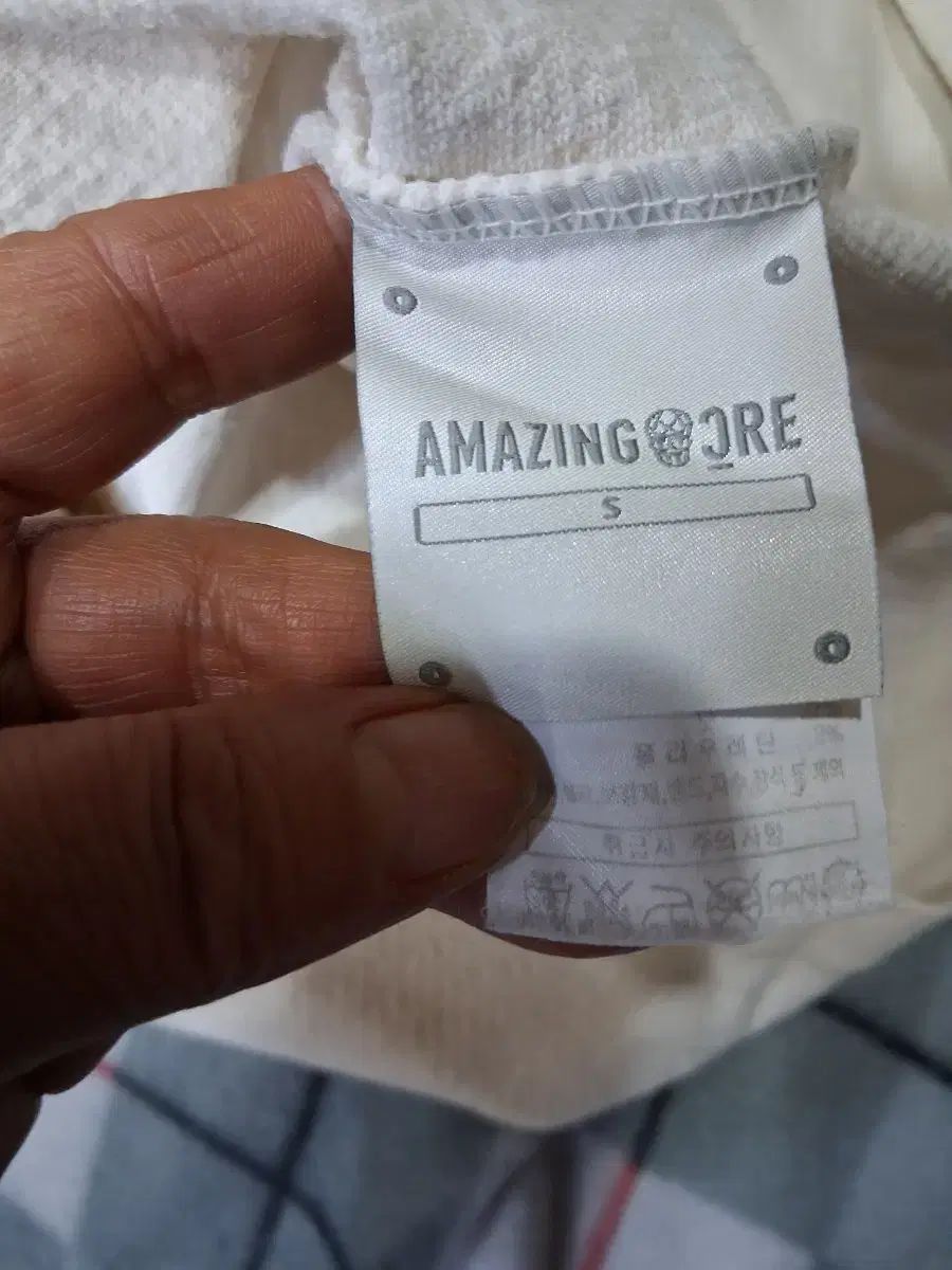  アイボリー アメージングクリー ドクロ パッチ 長袖 Tシャツ 90 その他 レディースウェア