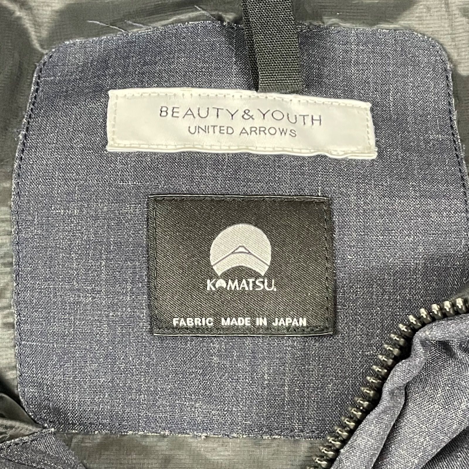 BEAUTY&YOUTH UNITED ARROWS×小松マテーレ ダウンジャケット Mサイズ 