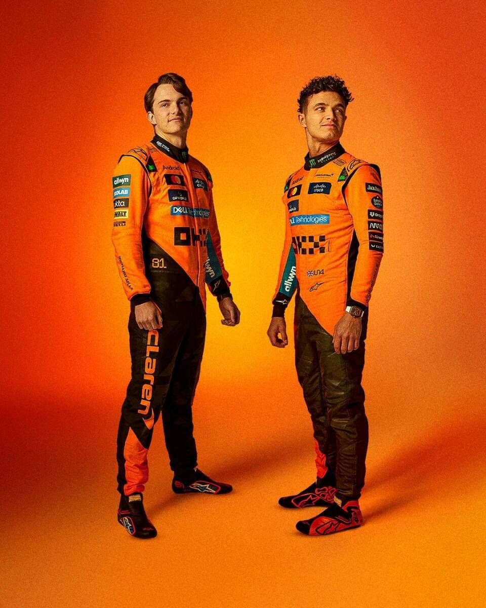 高品質 マクラーレン ランド ノリス F 1 2025 レーシングカート レーシングスーツ サイズ各種 オーダーメイド 発送予定日 17日