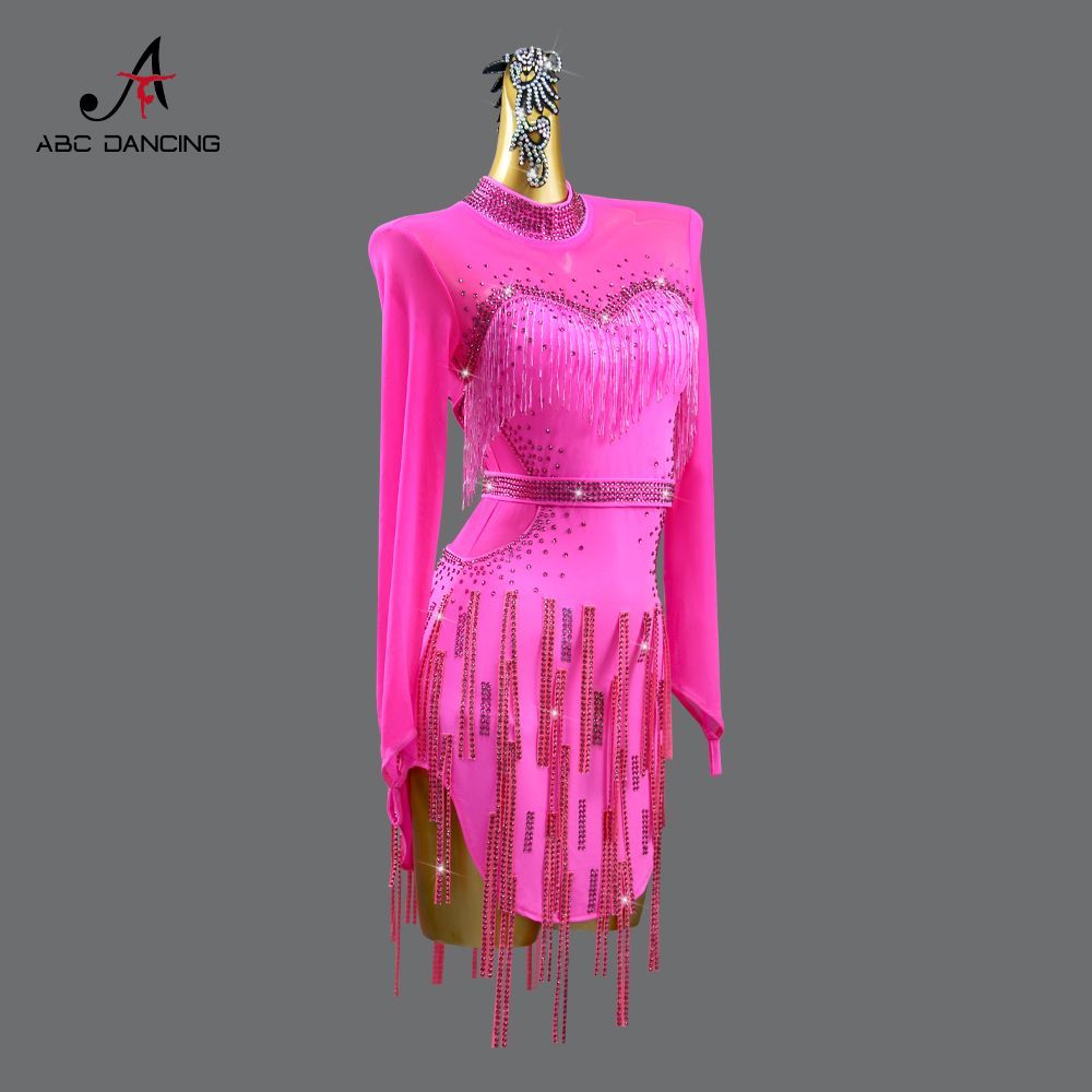 感 社交ダンス ドレス レディース 競技用 ステージ 舞台衣装 発表会 ダンスウェア ラテン サンバ ルンバ チャチャ ワルツ タンゴ モダンダンス パーティー 演出服 フラメンコ ベリーダンス フォーマルドレス P-135