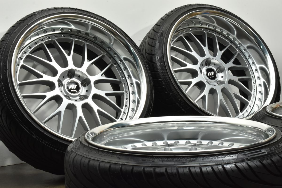 カスタム用に WORK VS XX 20 in 10 J 12 6 ナンカン ウルトラスポーツ NS II 235 35 R アルファード ヴェルファイア 交換用