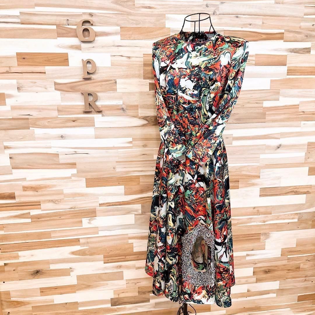 トーガアーカイブス×エイチアンドエム コラボ マーブル ワンピース