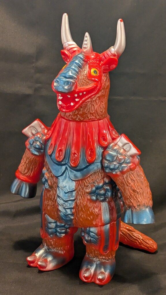 マーミット 世紀の大怪獣シリーズ カウラ 赤成型 240mm