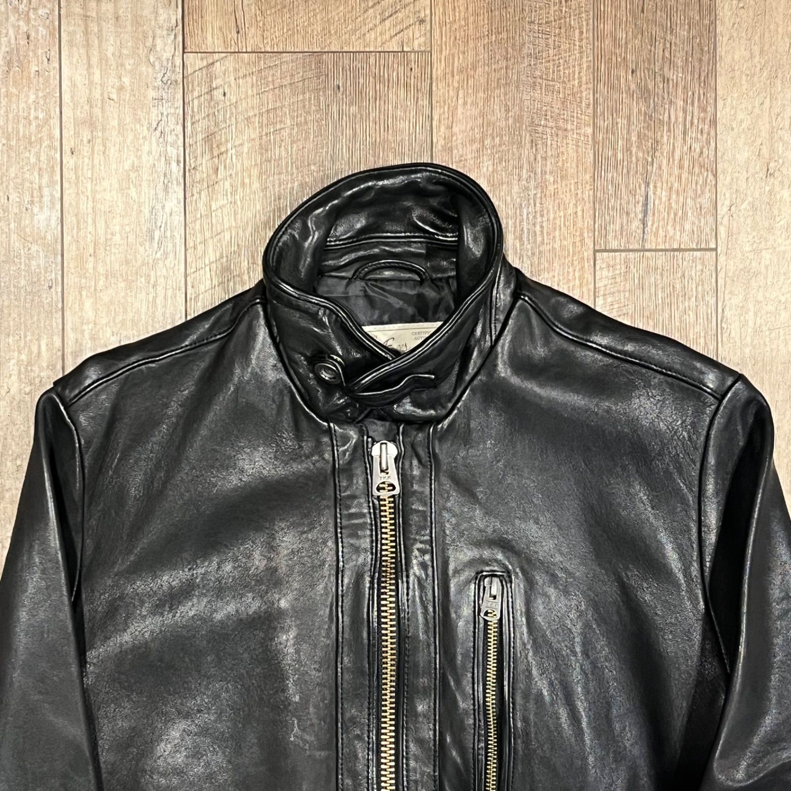 レザー シングル ライダース ジャケット AVIREX Leather Jacket