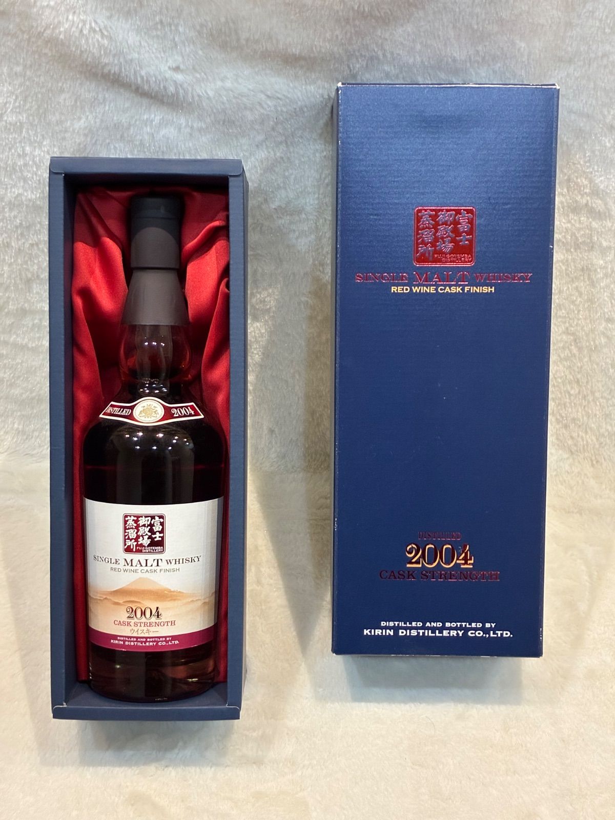 富士御殿場蒸溜所 2004 レッドワインカスクフィニッシュ 700ml 箱付 稀少・未開封】富士御殿場 2004 赤ワイン樽フィニッシュ - メルカリ