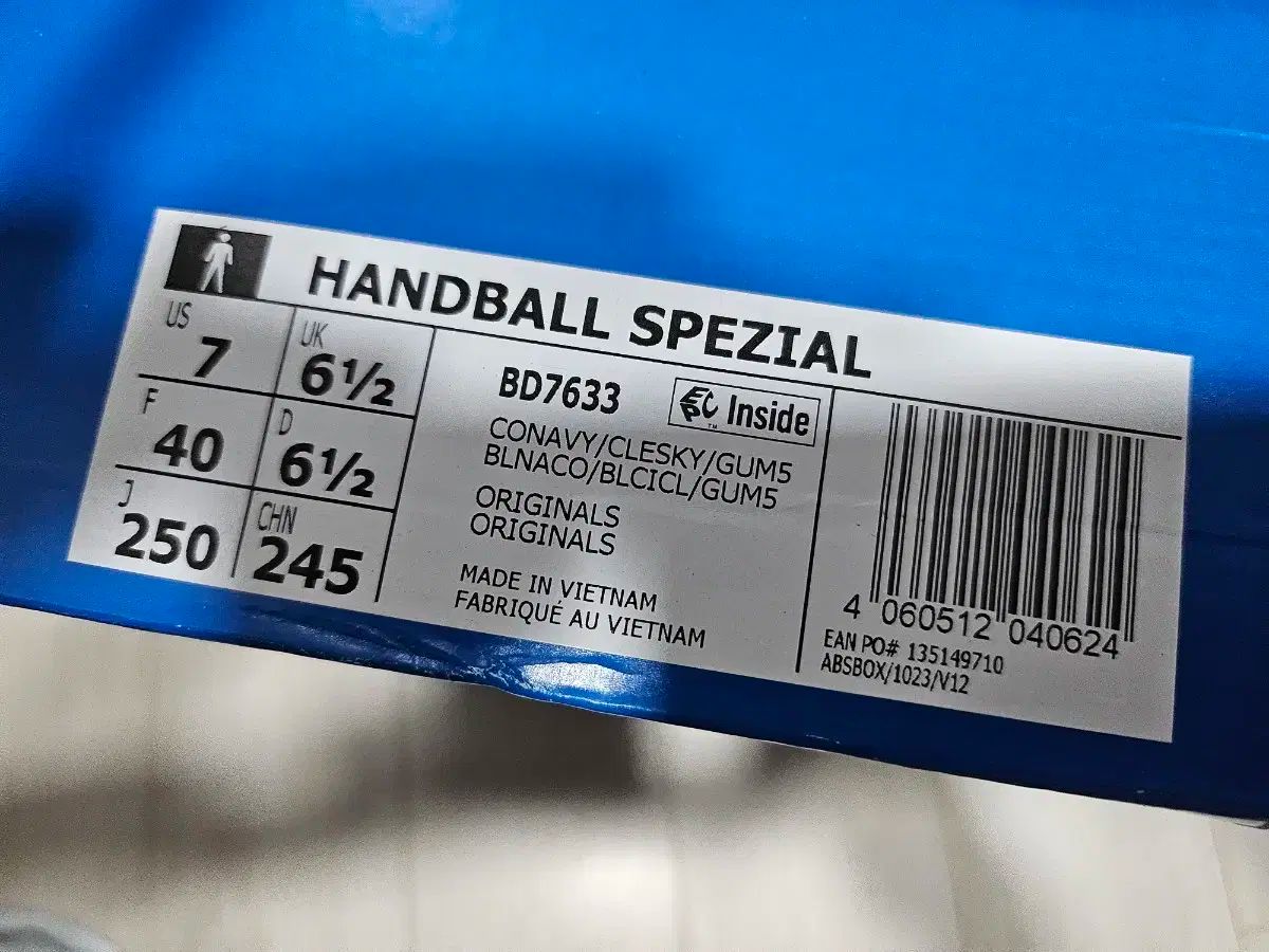  アディダス スペツィアル ネイビー 250 mm スニーカー 靴