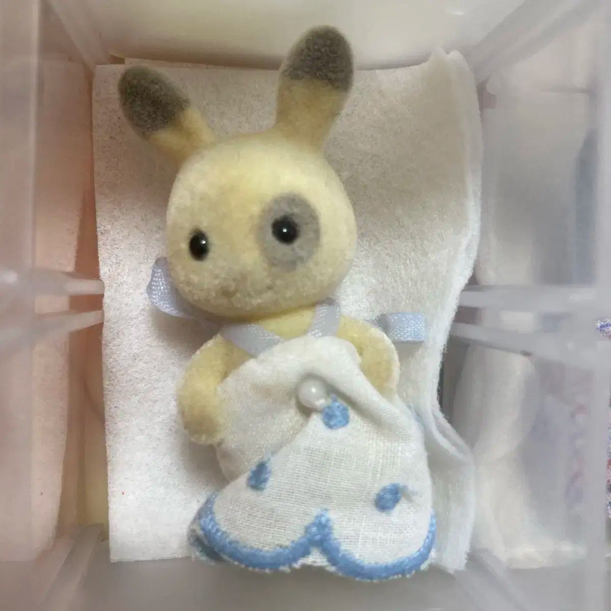 シルバニアファミリー 멍 토끼 직립 赤ちゃん