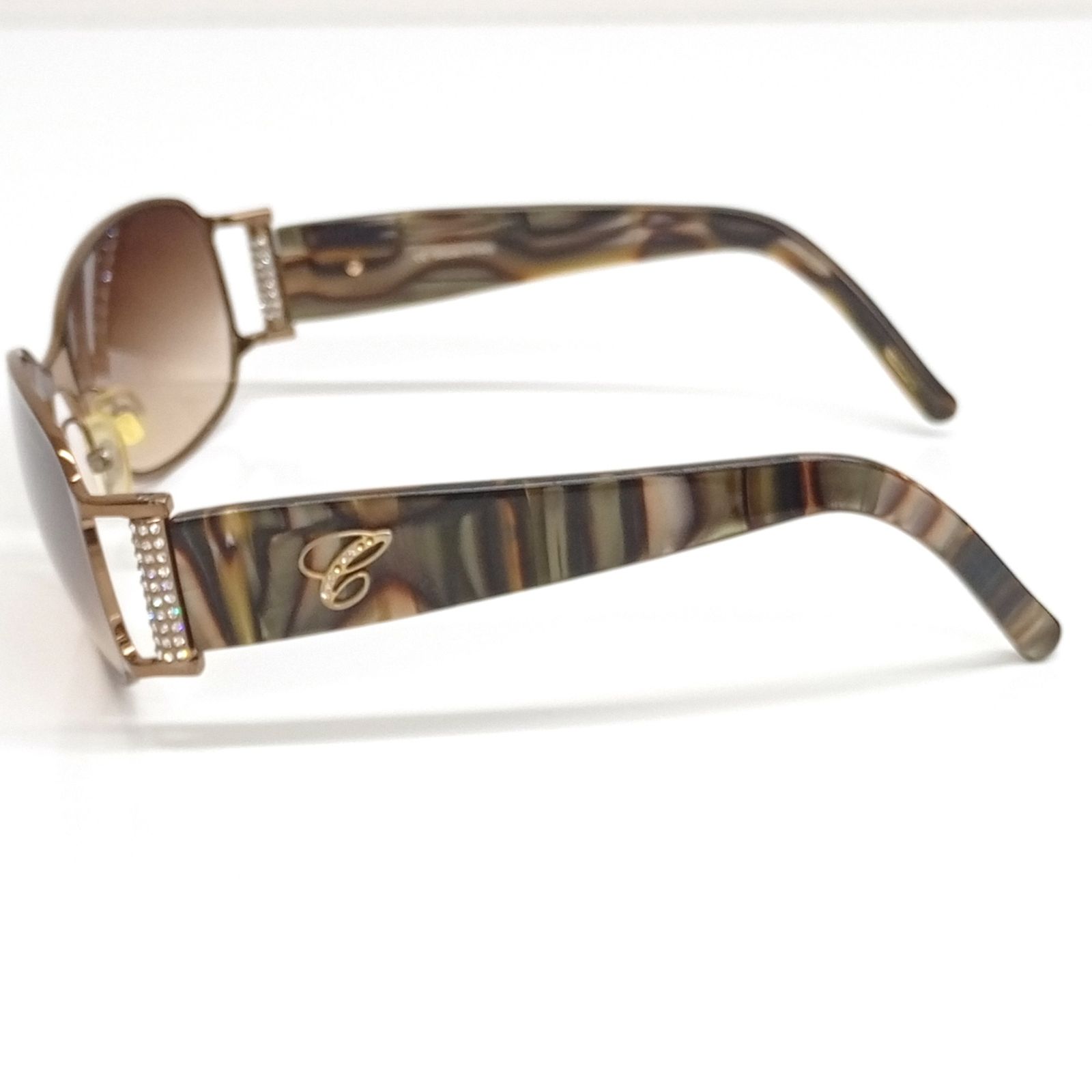 Chopard ショパール SCH 641 S 60 14 サングラス 眼鏡 アイウェア ブラウン ゴールド JA-25371