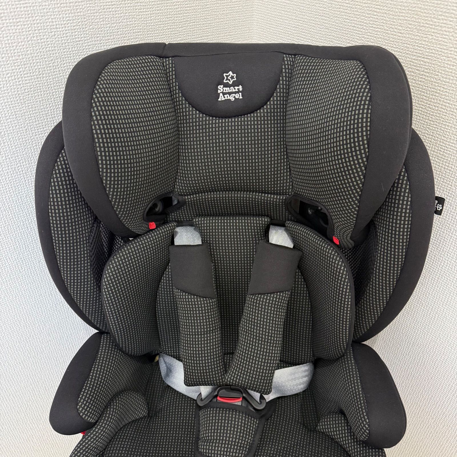 美品】Smart Angel ジュニアシート ブラック/グレー Smart Angel