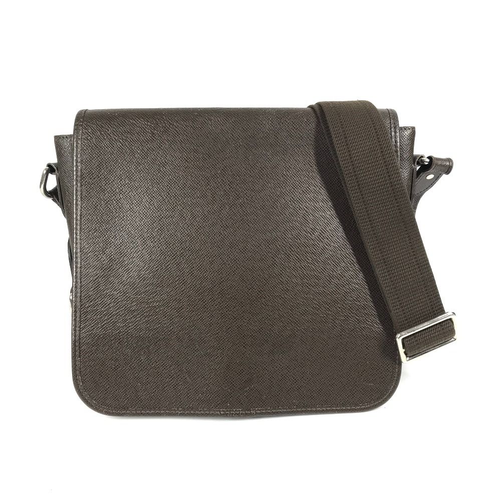 LOUIS VUITTON ルイヴィトン ショルダーバッグ アンドレイ M32488 タイガレザー グリズリ ブラウン