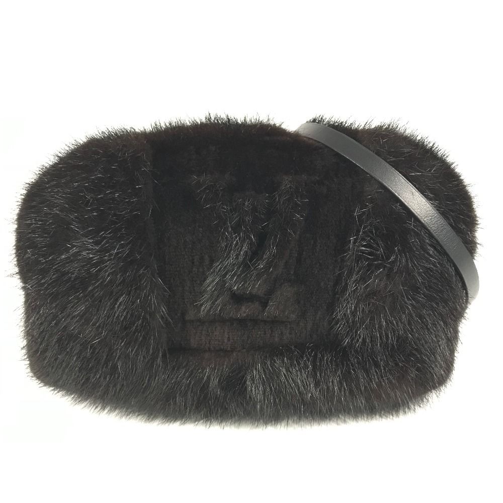 LOUIS VUITTON ルイヴィトン ショルダーバッグ モンションブラックヴィゾン M72102 ミンク ダークブラウン