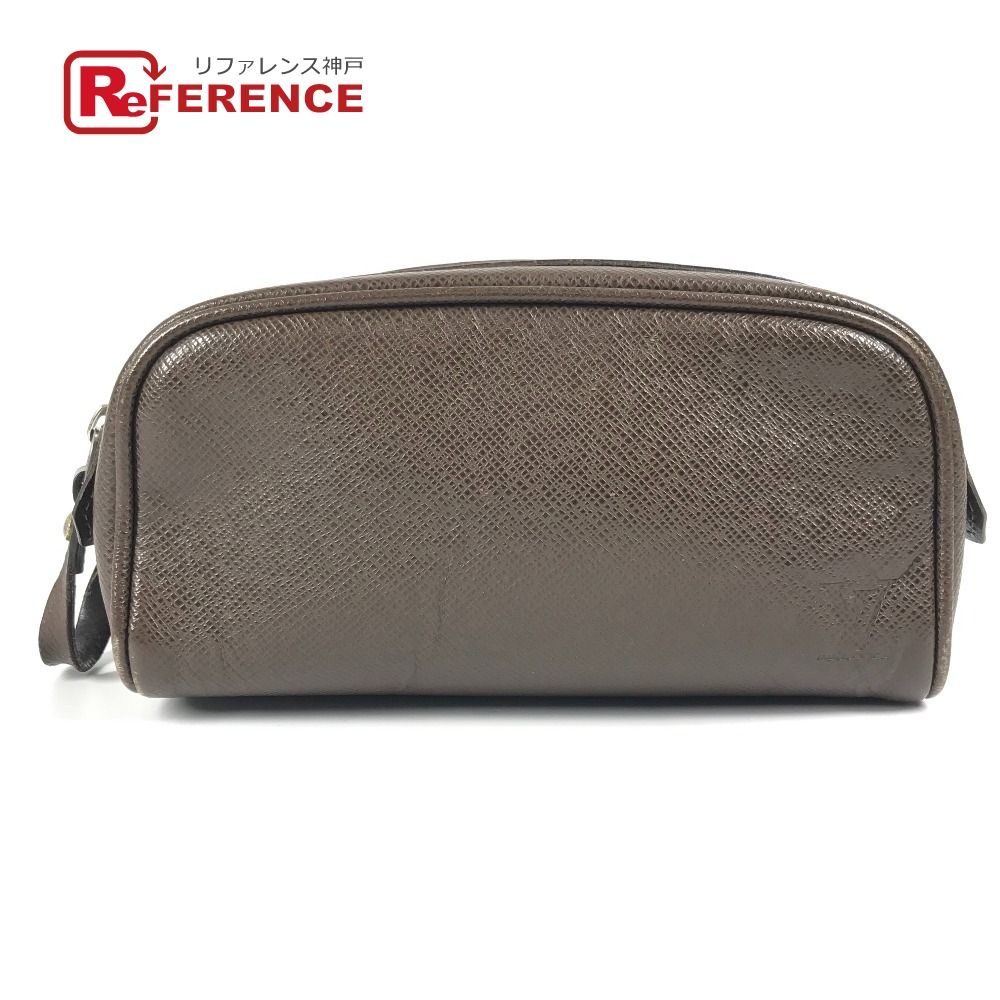 LOUIS VUITTON ルイヴィトン セカンドバッグ トゥルース イヴァン M32498 タイガレザー グリズリ ブラウン