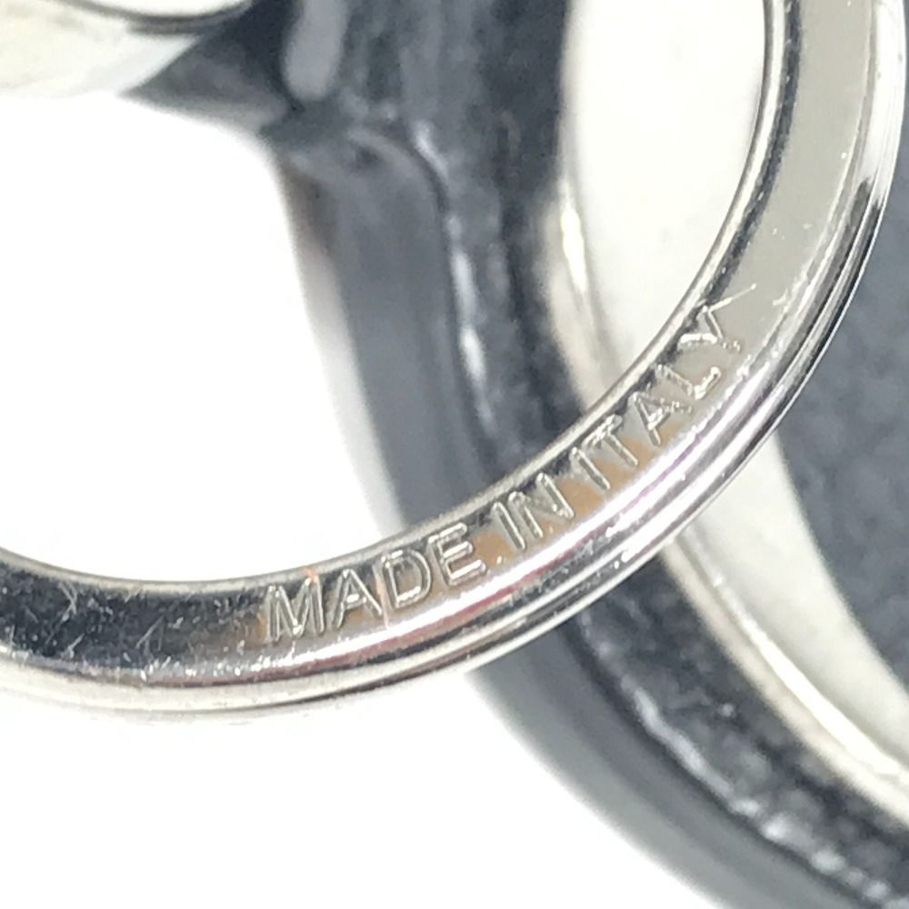  Dior ディオール キーホルダー CD ロゴ レザー ブラック キーホルダー キーリング 小物