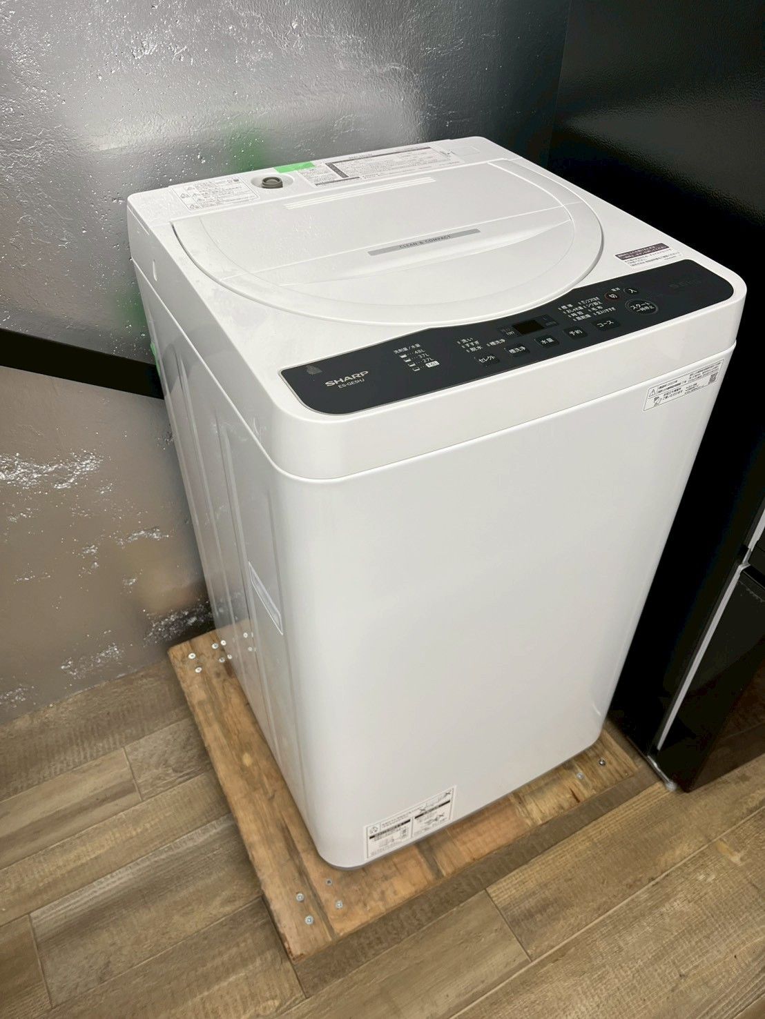 大阪 3か月保障付き 洗濯機 シャープ 5 kg ES GE HJ S 269