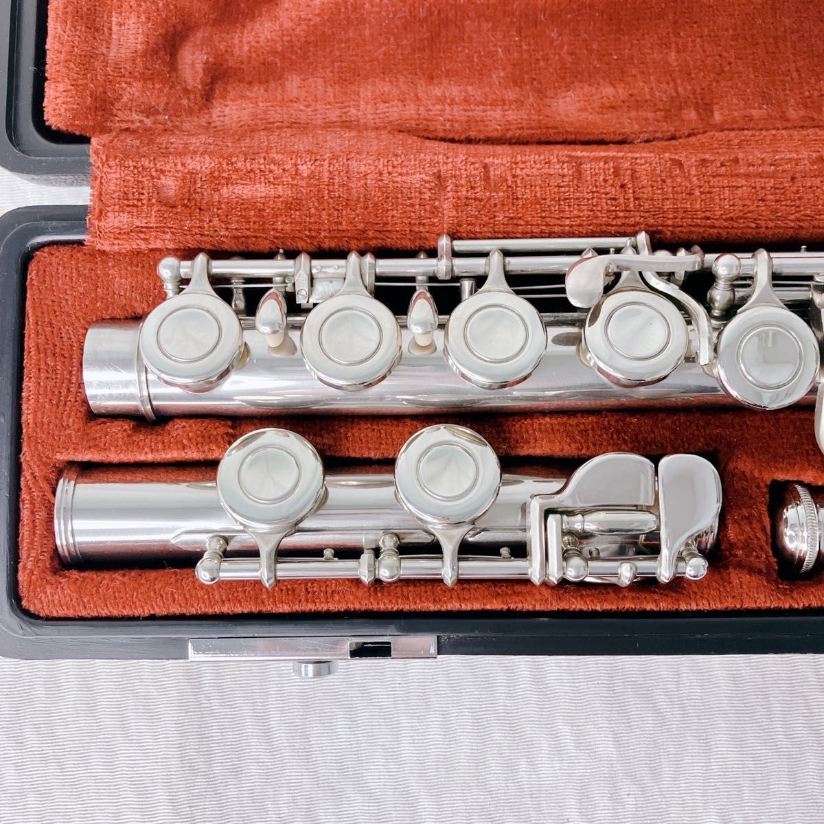 【ケース付き】YAMAHA フルート YFL-211Ⅱ ヤマハ YAMAHA E YFL-211S フルート 銀メッキ －ケース付き - メルカリ