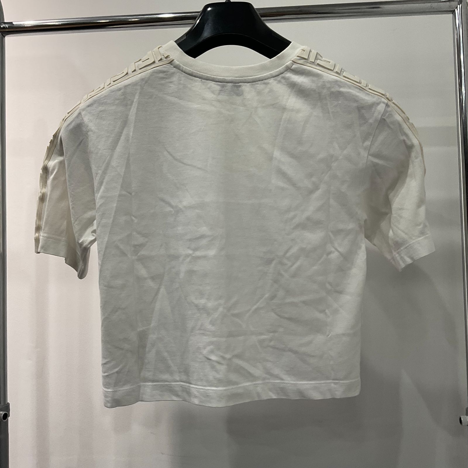 フェンディ FF ズッカ クロップド丈 Tシャツ XXS D25074149