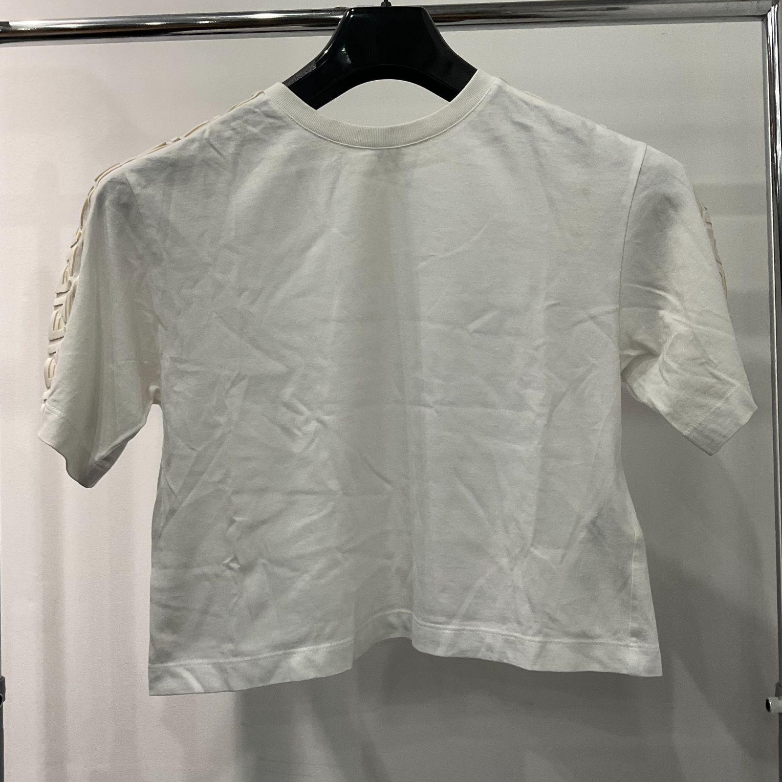 フェンディ FF ズッカ クロップド丈 Tシャツ XXS D25074149