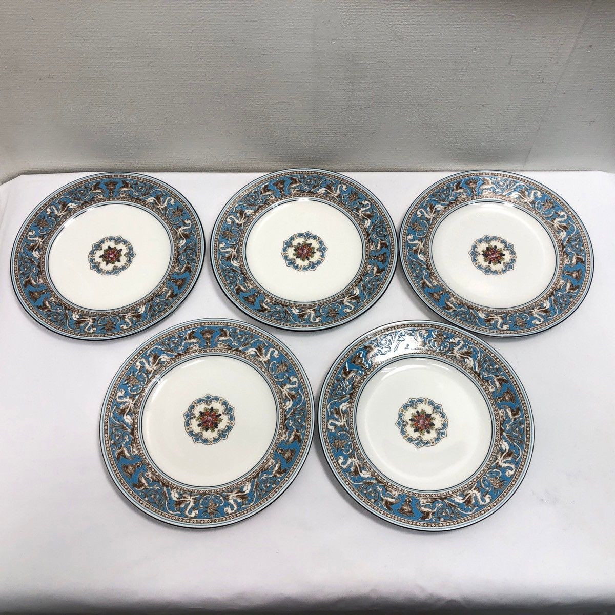  FLORENTINE TURQUOISE 2枚セット 新作入荷，最新作 WEDGWOOD FLORENTINE TURQUOISE ウェッジウッド