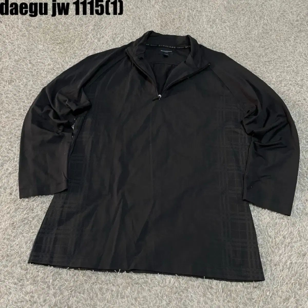 バーバリー ゴルフ ハーフジップ 長袖 L