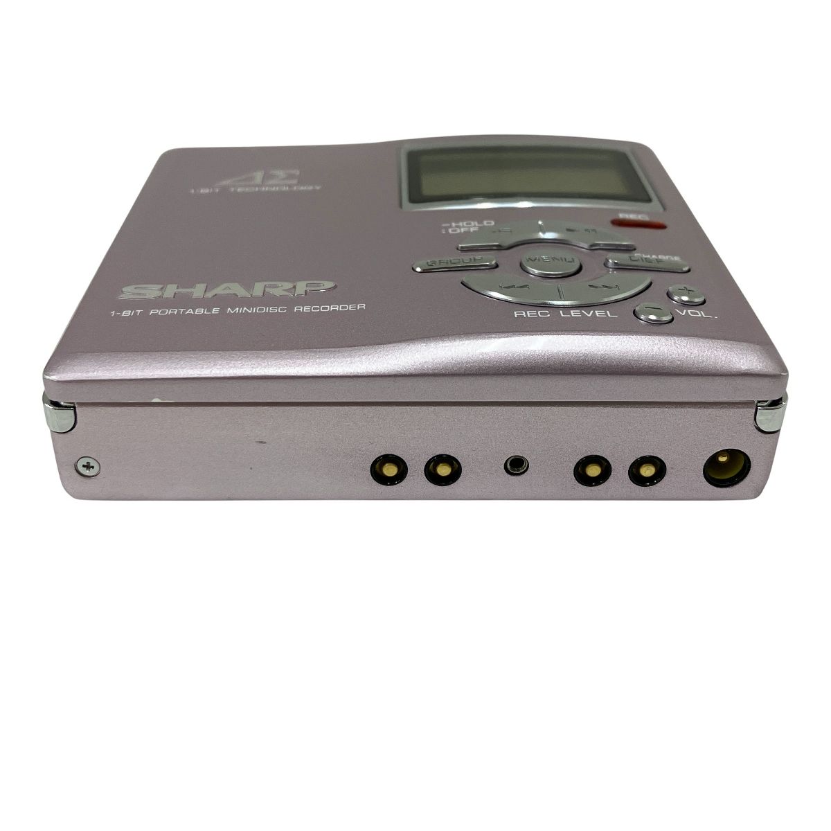 SHARP MD-DR7-P ポータブル MD プレーヤー レコーダー 録音 シャープ