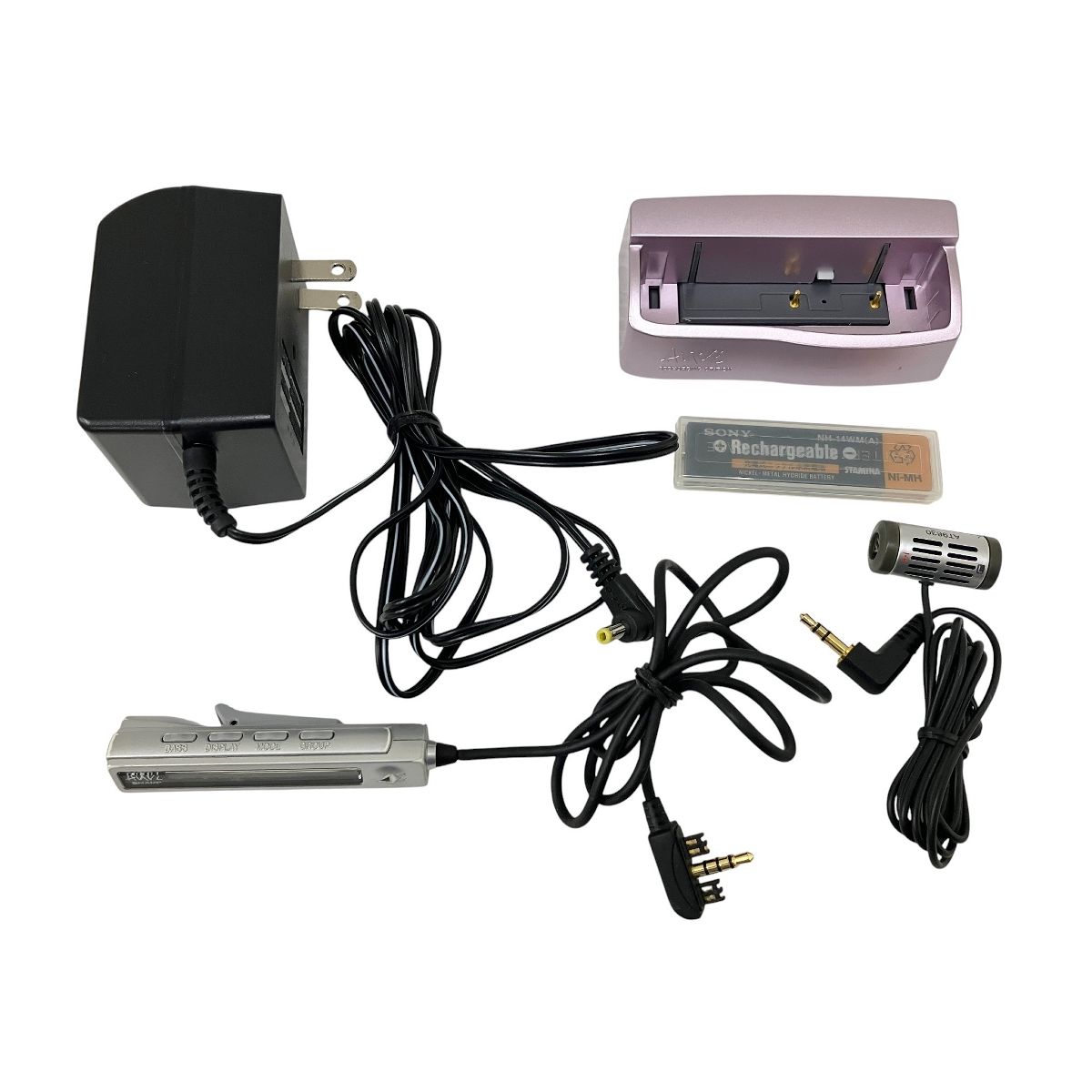 【アダプタのみ動作確認済】SHARP MDプレーヤー ×2 アダプタのみ動作確認済】SHARP MDプレーヤー ×2