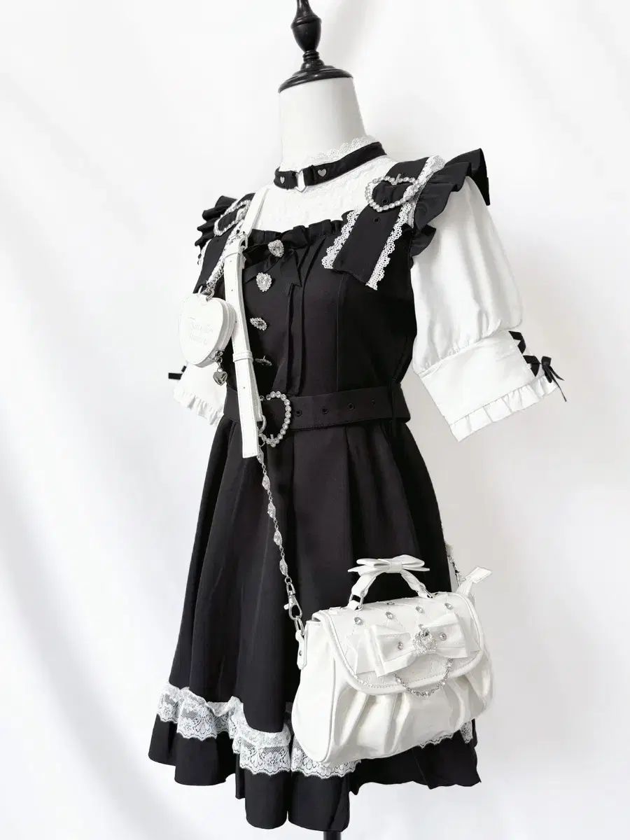  ロリータ レース スワード エレガント ショルダーバッグ ハンドバッグ クロスバック レディース 4 COLOR リュック バックパック バッグ