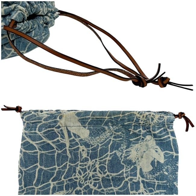 ロエベ 巾着ポーチ