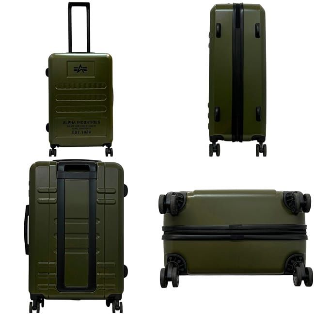 アルファ インダストリーズ スーツケース カーキ グリーン 48L