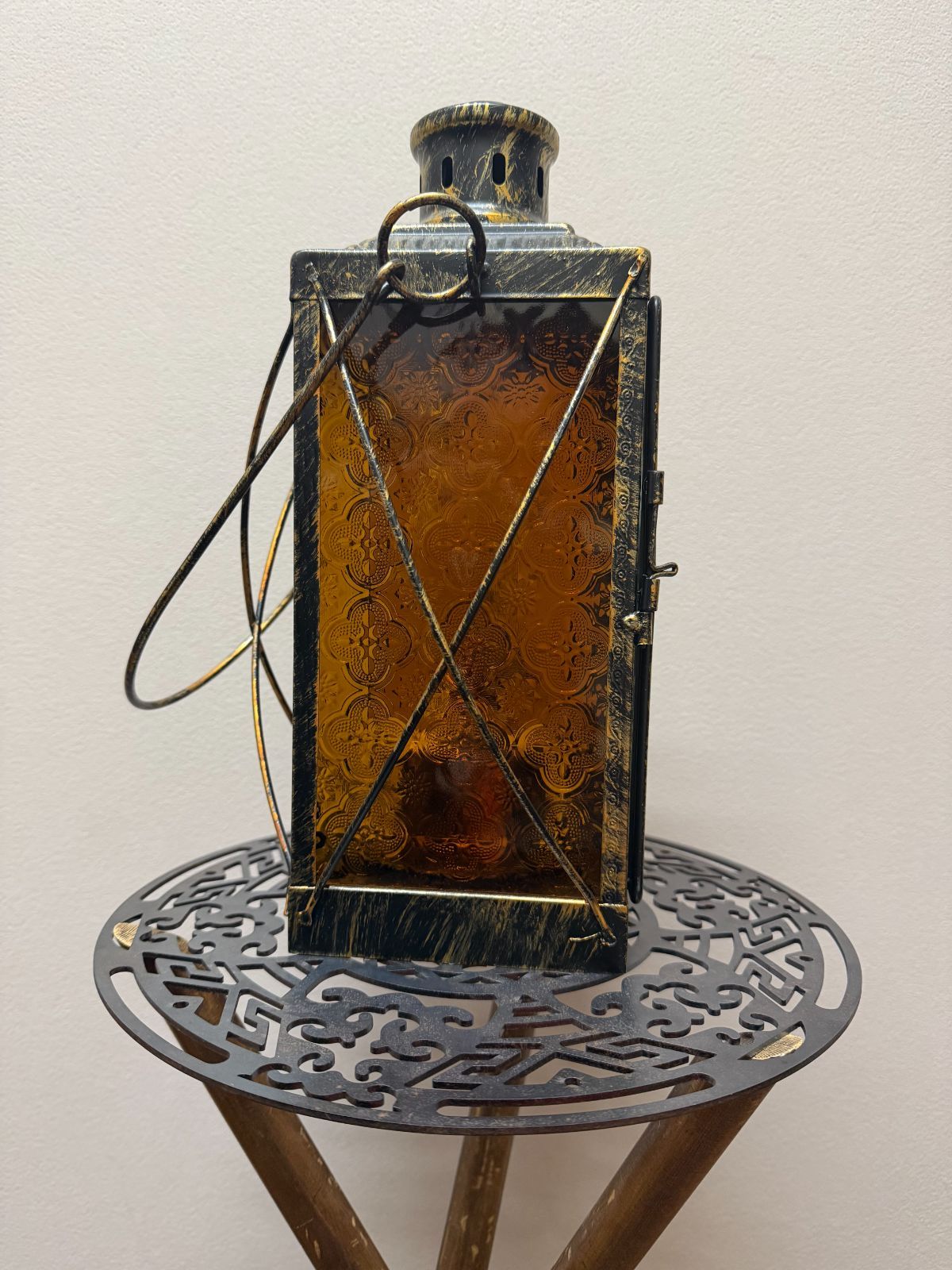 サイド花柄 アンバー