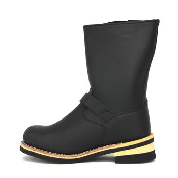  本格エンジニアブーツ グッドイヤーウェルト製法 GB 9810 A ブラック God-Bless 23から28 その他 靴