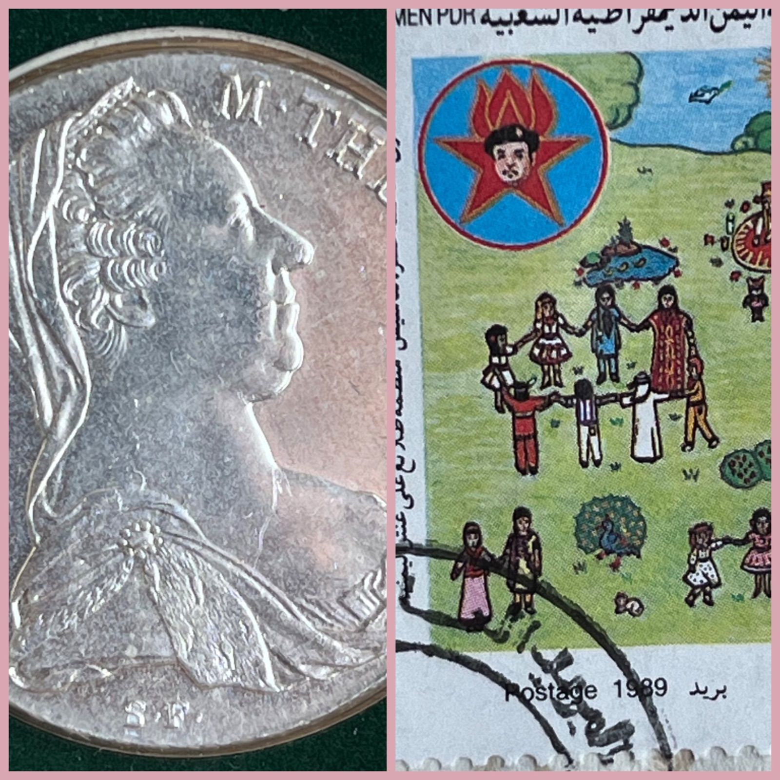 銀貨】マリア・テレジア・ターラー 1780年 アラビア貨幣 MTT 大型